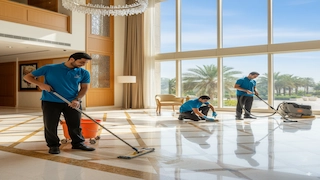 تنظيف الأرضيات بجازان